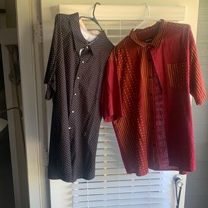 2XL button down shirt bundle!